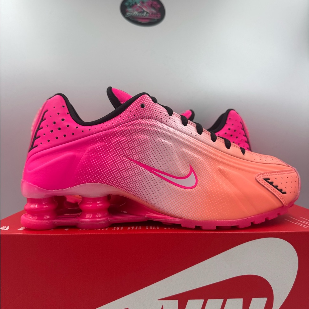 Nike Shox R4 AB Art Basel Hyper Pink Foam IH2343-600 Multiple Sizes